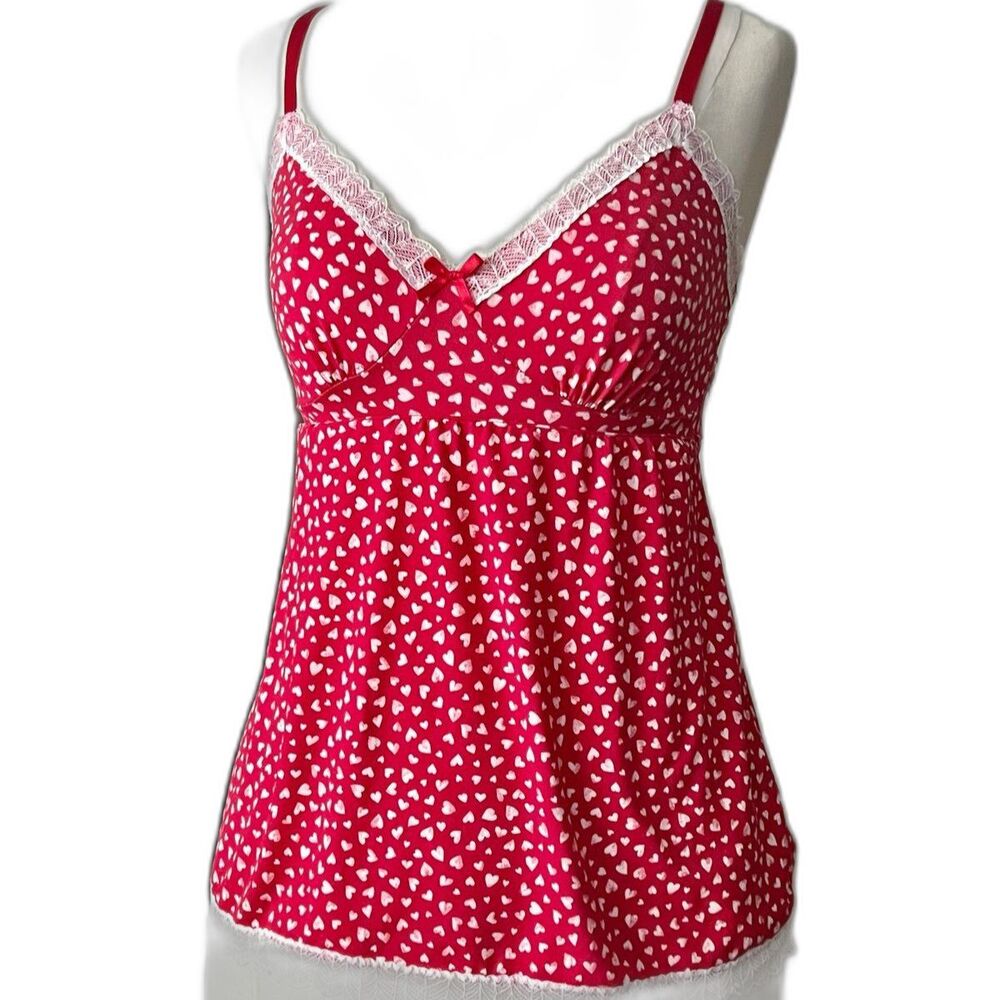 laura Ashley NWT heart print sleep tank